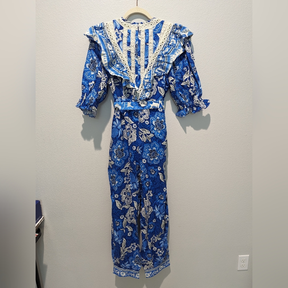 Farm Rio Full of Flowers Jumpsuit - Picture 3 of 11